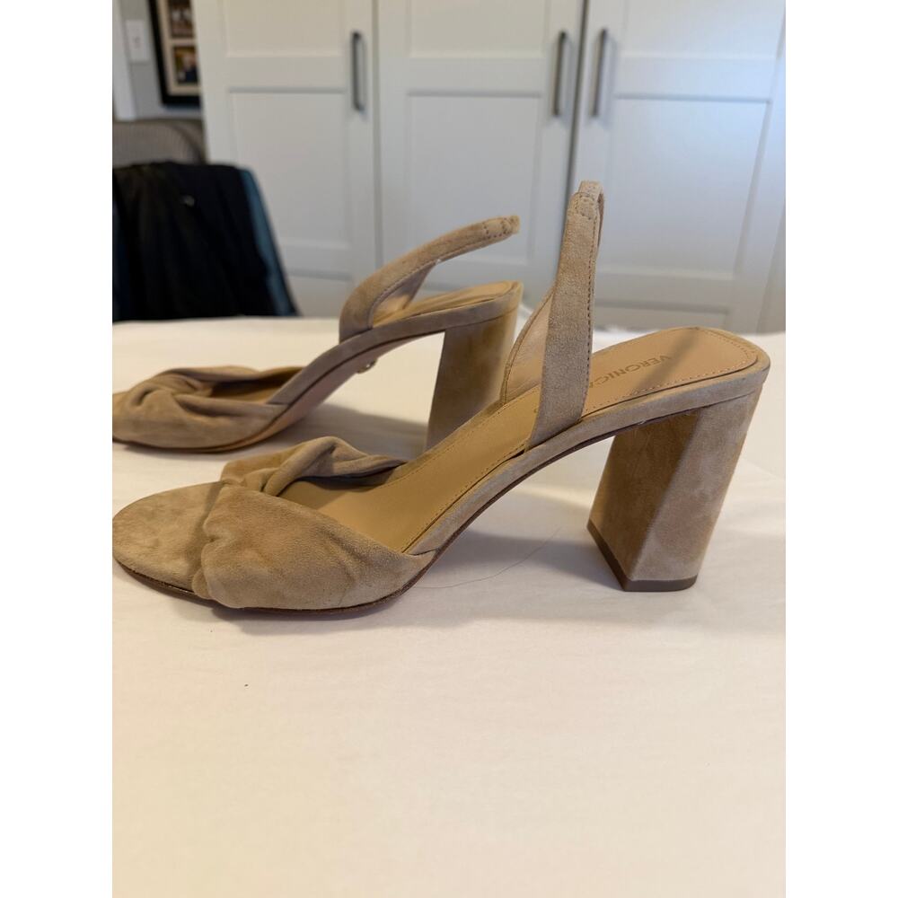 Veronica Beard Tullia Suede Slingback Sandal - Picture 7 of 12
